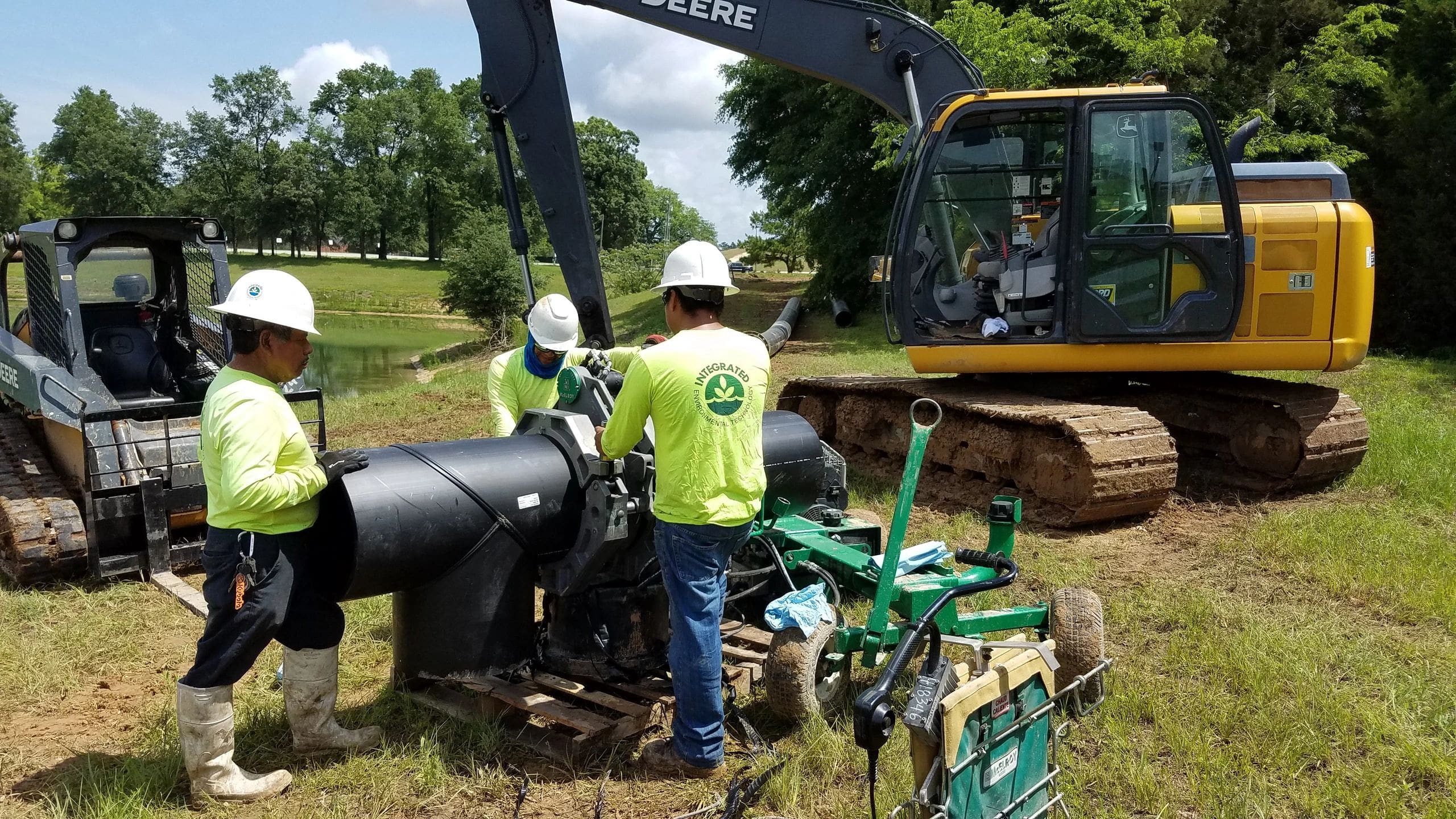 Landfill Gas Piping Installation