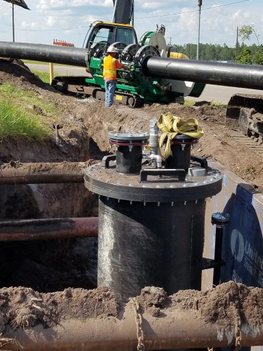 Landfill Gas System Pipe Repair